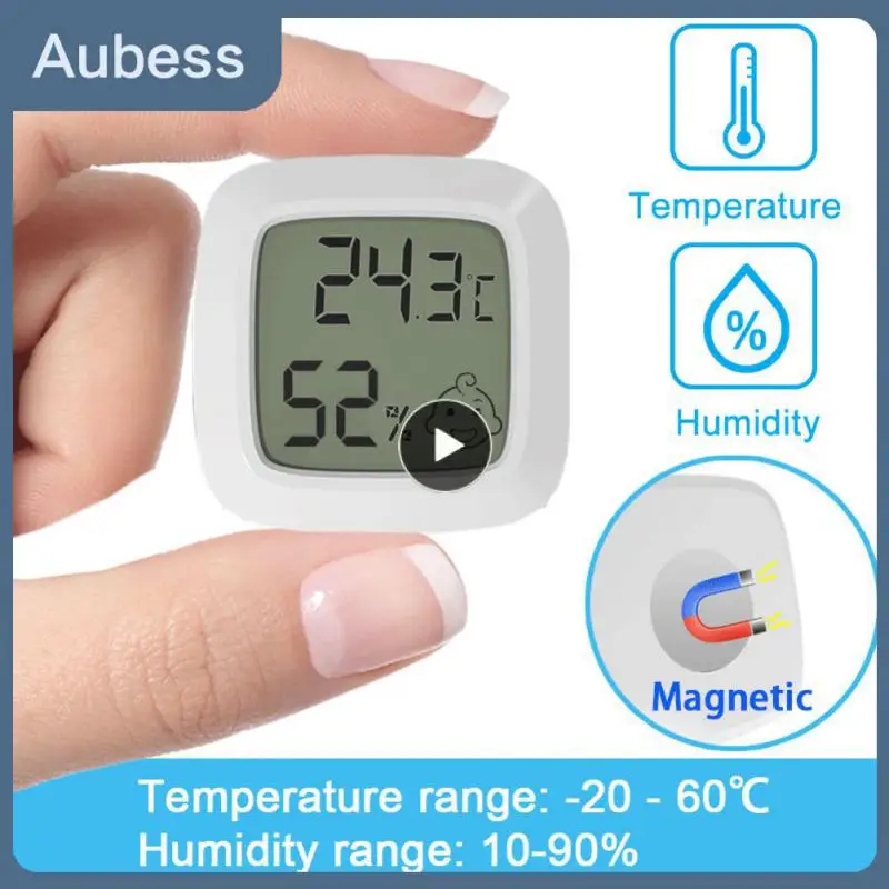 

Lcd Digital Humidity Gauge Meter Room Thermohygrometer Digital Mini Upgrade Smiley Lcd Digital Thermometer Hygrometer Indoor