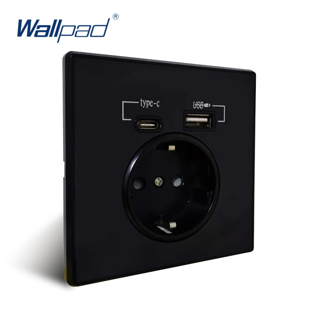 

Wallpad French Type C Розетка с USB