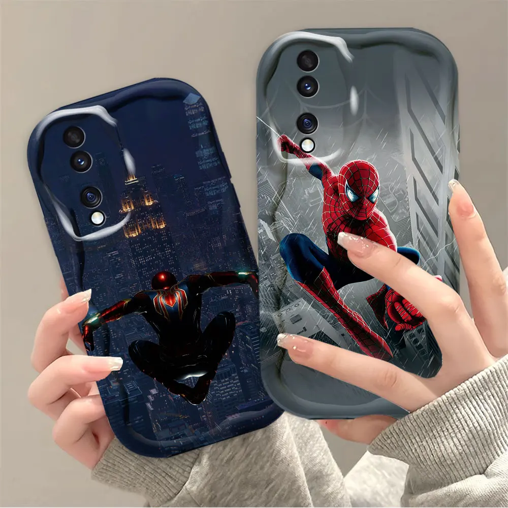 Marvel Spider-man Phone Case For HUAWEI P40 P30 NOVA 11 10 9 7 5T SE MATE 40 30 HONOR 90 LITE 50SE X50I 20 PRO 5G