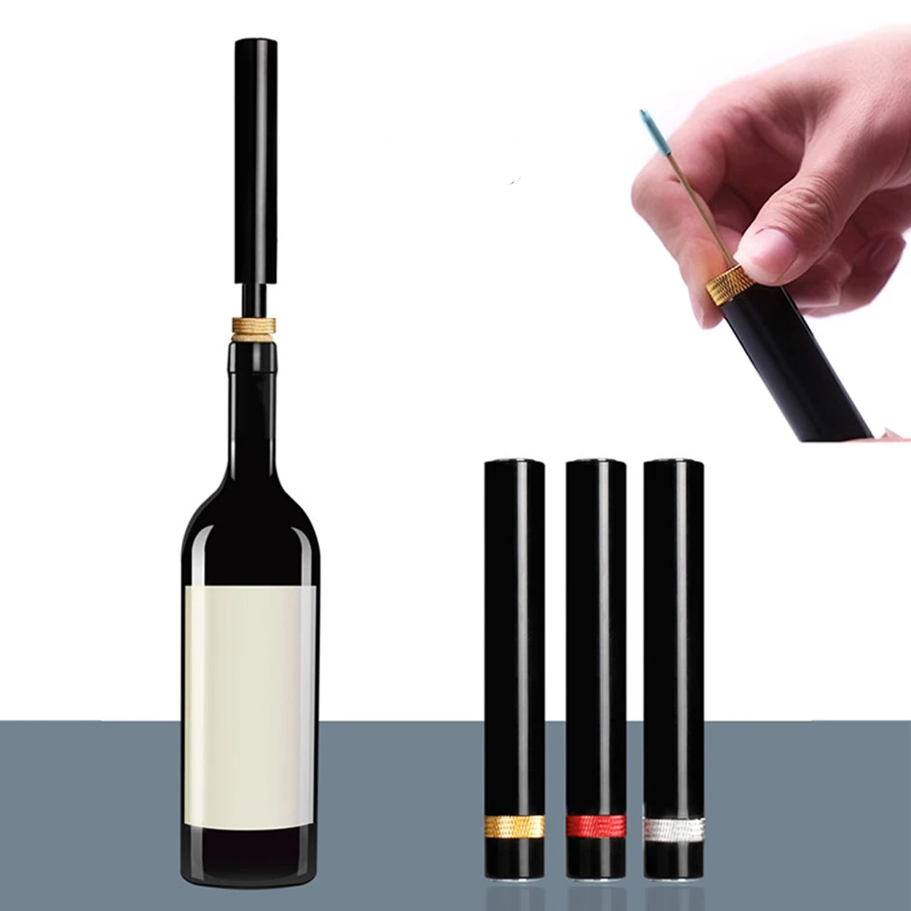 

Portable Manual Wine Opener Wine Air Pressure Pump Bottle Corkscrew Opener For Wine Bottles Wine Corkscrew Wine Tools