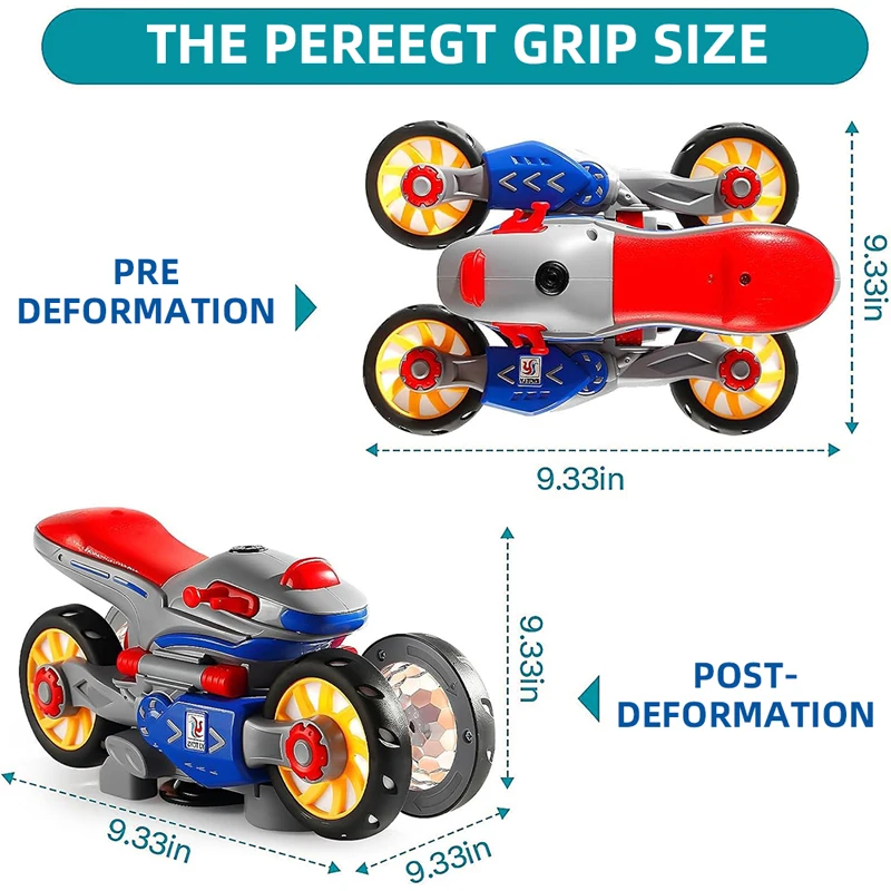 Деформационный мотоцикл со встроенной музыкой электрический музыкальные