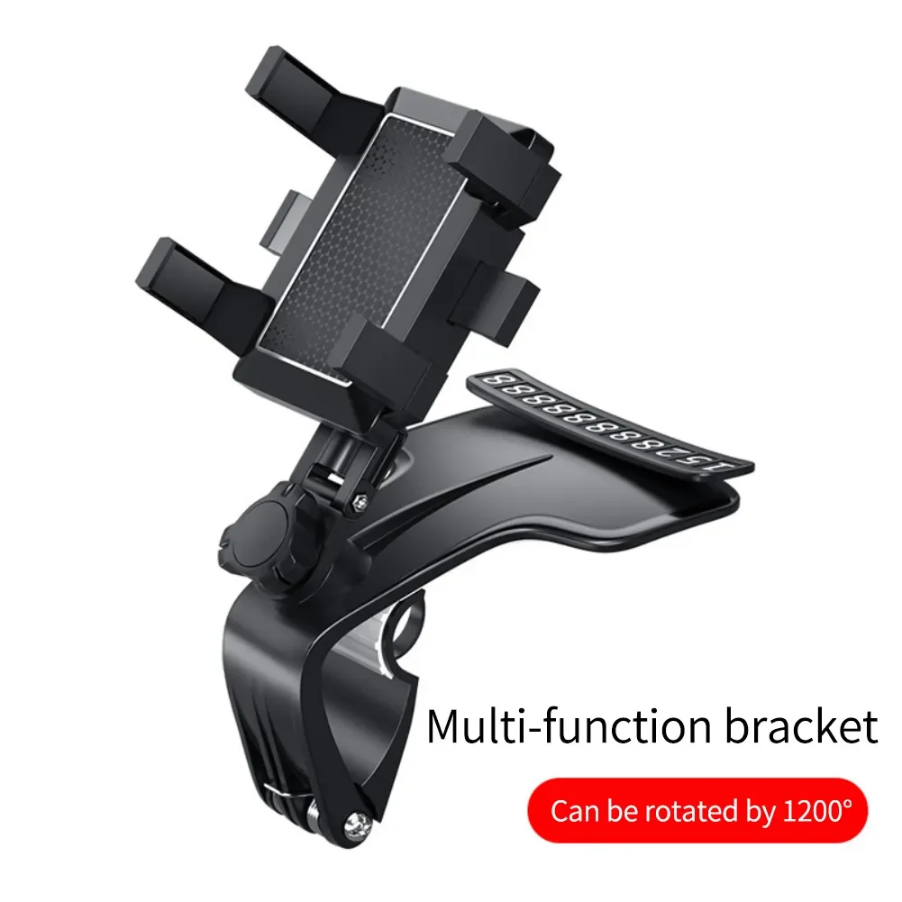 

Cell Holder Dashboard Multi-Use Car Support Stand 1200° Rotation Car