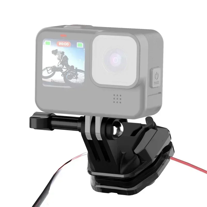 Motorcycle Windshield Camera Mount Clip For GoPro Hero12 Black/DJI Osmo Action 4/Insta360 X4/Ace Pro Cameras