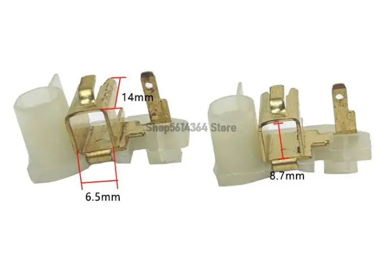 Пара угольных щеток для угловой шлифовальной машины Dewalt 6288 810 803 DW100