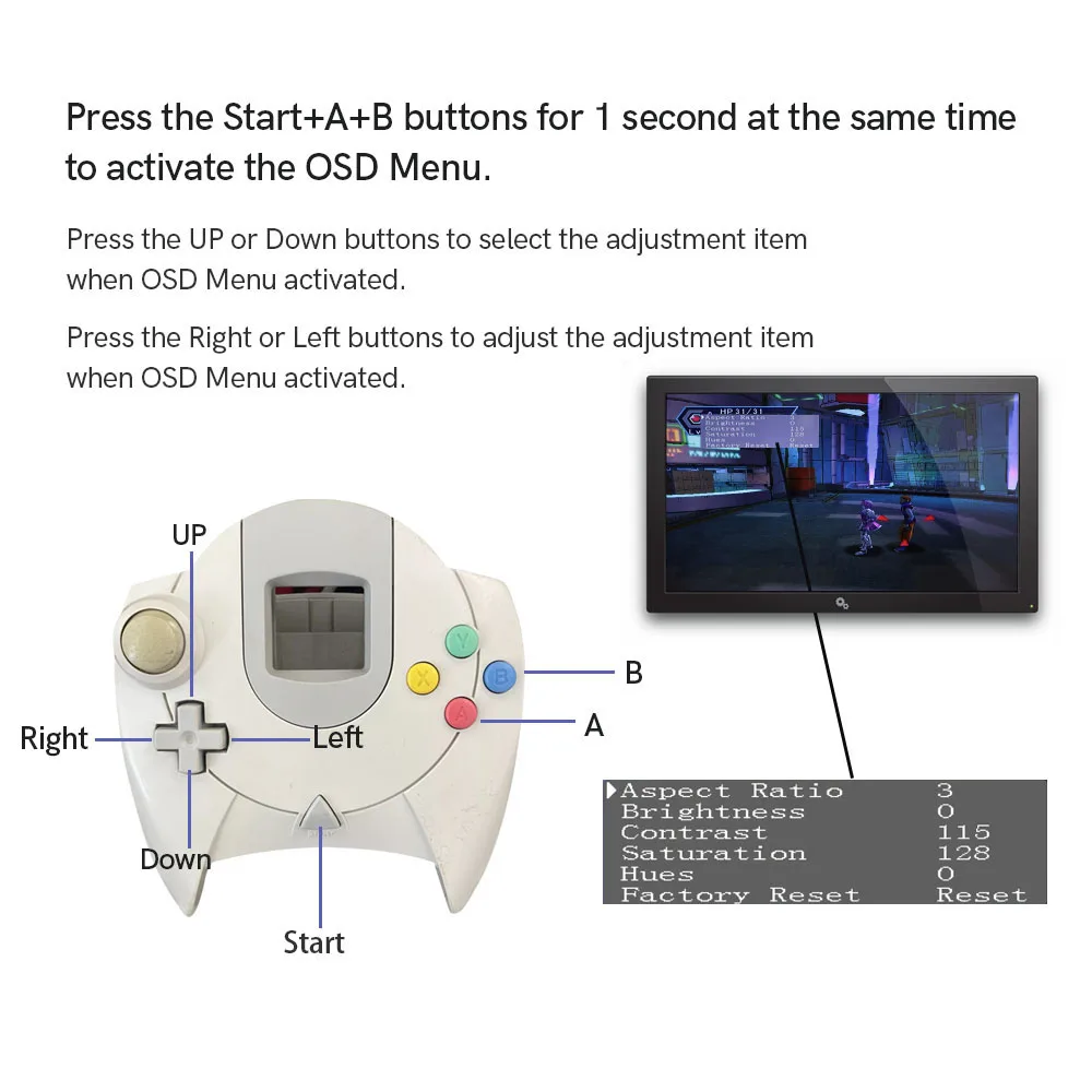 HISPEEDIDO цифровой-цифровой 1080P HDMI ТВ-адаптер для консоли SEGA Dreamcast DC Digital MOD Kit