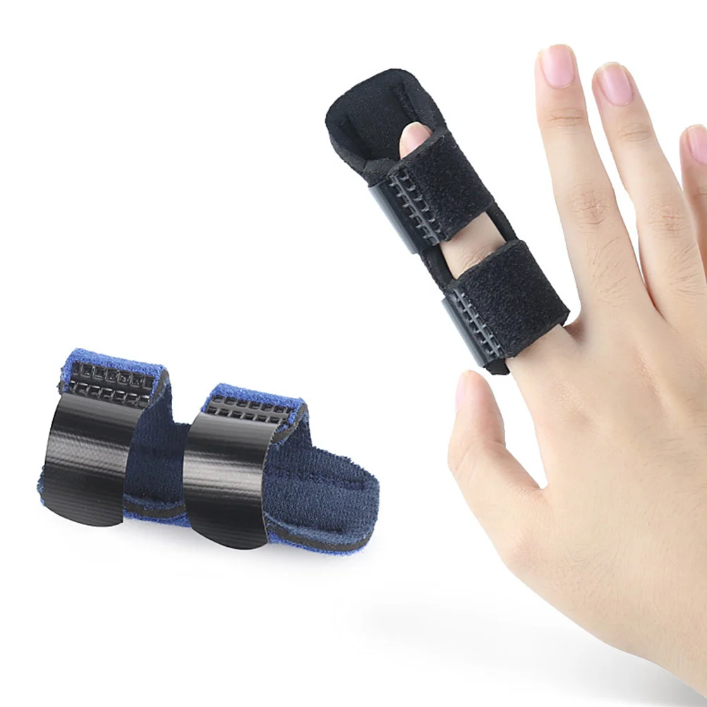 

Finger Splint Support Trigger Broken Brace Metal Thumb Wounds Straightening Fingers Protector Little Immobilization Knuckle Wrap