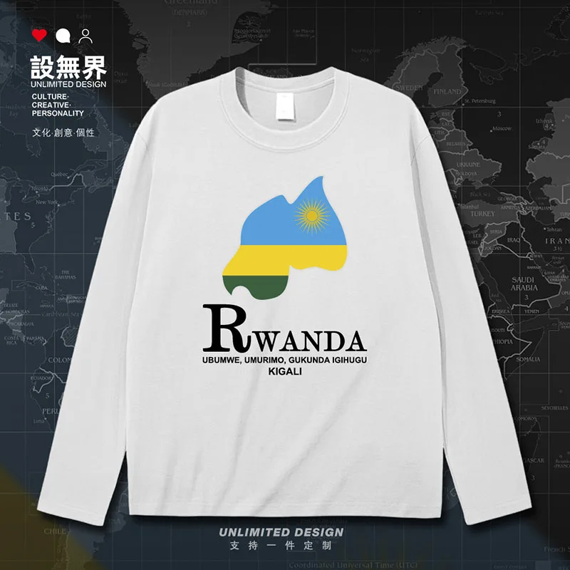 Руанда Rwandan Rwandese RWA Map мужская футболка спортивные залы модные топы повседневная