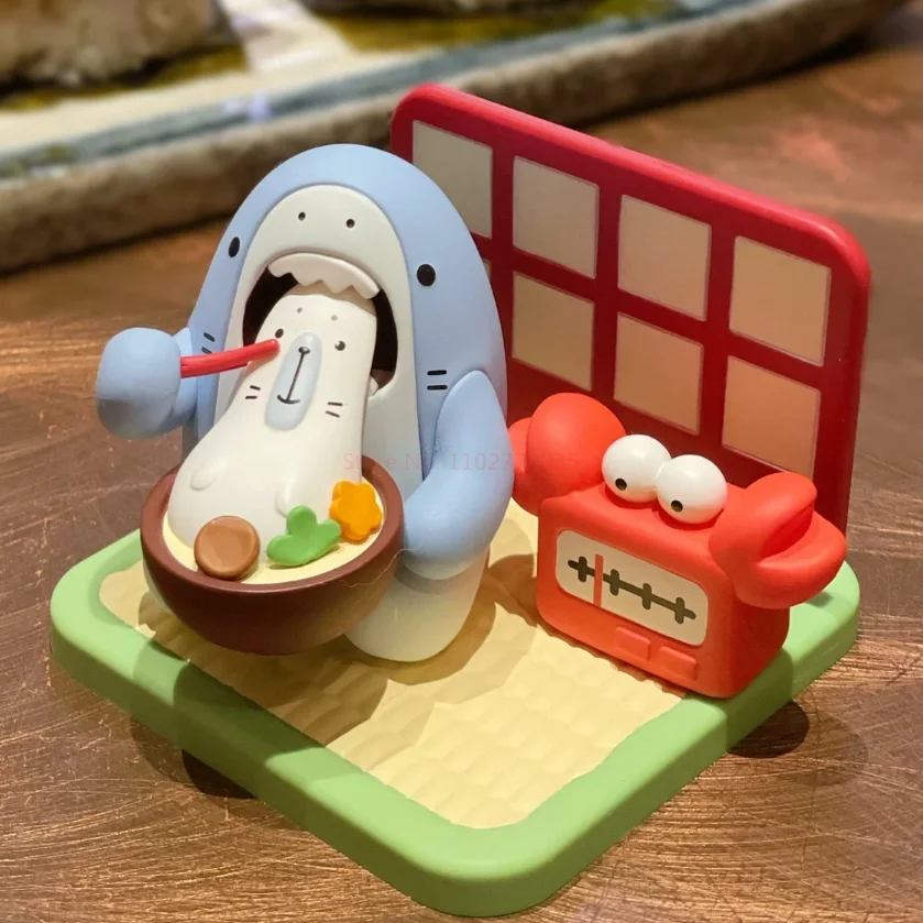 Аниме Same-z глухая коробка Shark King And Little Seal мягкие и вкусные фигурки героев