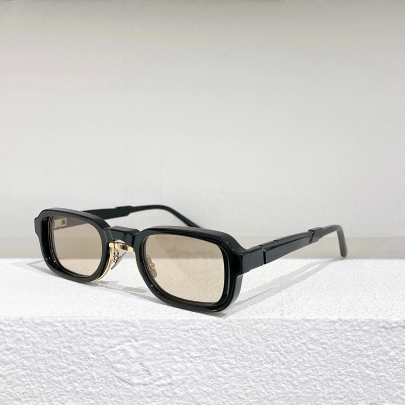 

2022 Rectangular Small Frame Brown Green Gray Lens High Quality Men's Sunglasses N12 Fashion Women's Prescription Glasses