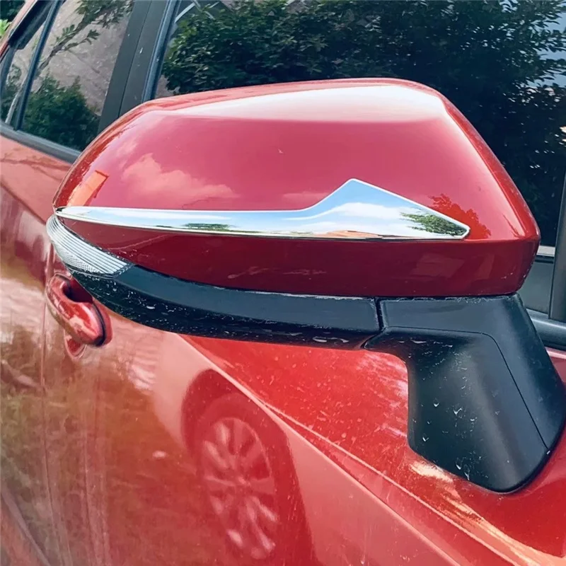 

WELKINRY For Toyota Yaris Hatchback XP210 4th Generation 2020-2023 Yaris Cross Car Door Side Wing Fender Rearview Mirror Trim