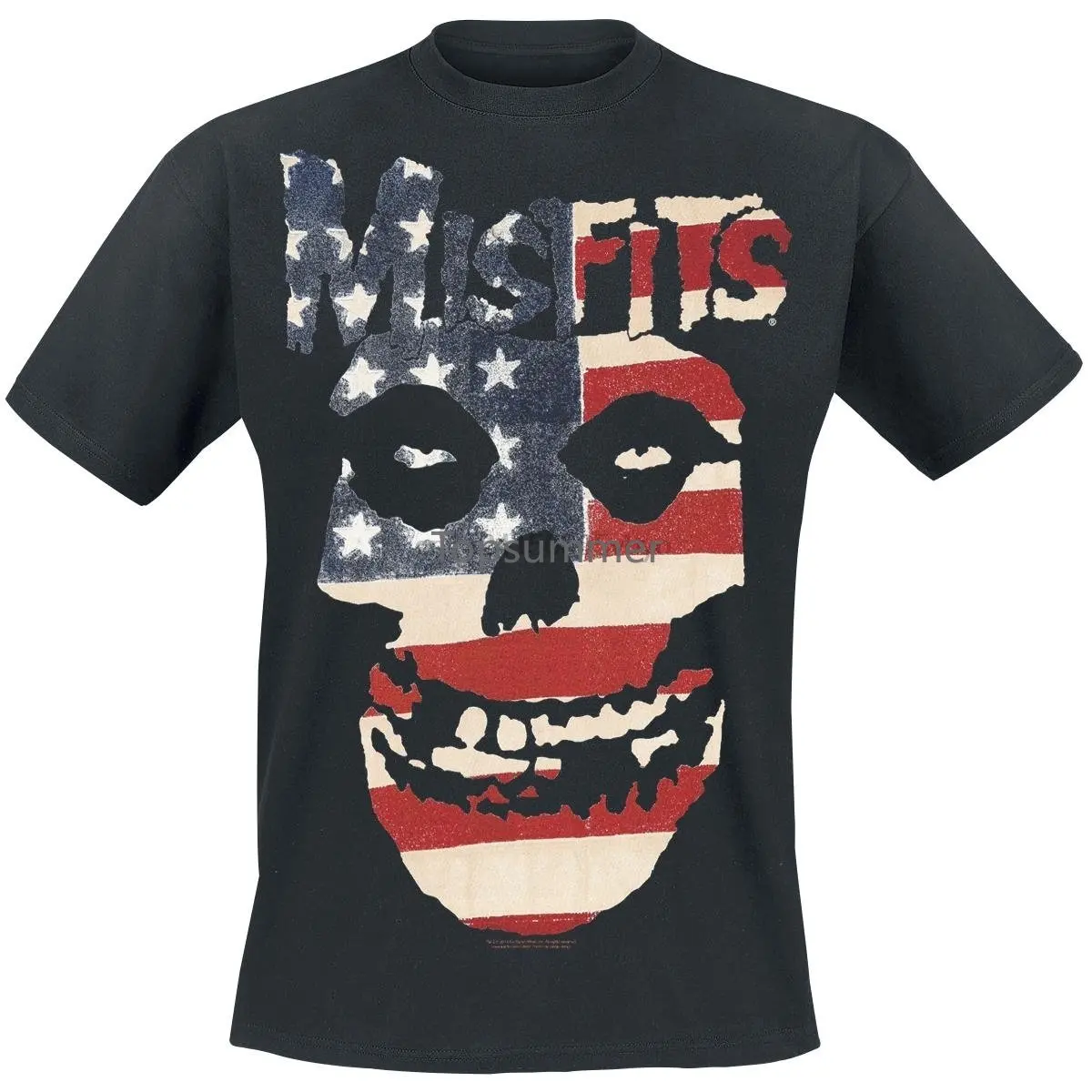 

Stars N #039 Stripes Misfits T Shirt