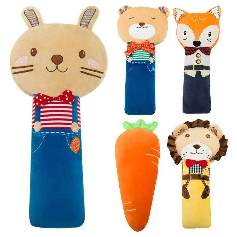 

Cute Animal Children Cartoon Car Seat Belt Pillow Shoulder Pads Neck Pillow Car Seat Belt Shoulder Pads Seatbelt Cover