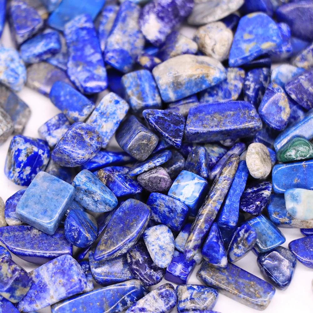

Natural Lapis Lazuli Tumbled Stone Gravel Specimen Healing Crystal Jewelry Making Gemstone Aquarium Decor Bulk Lots Wholesale