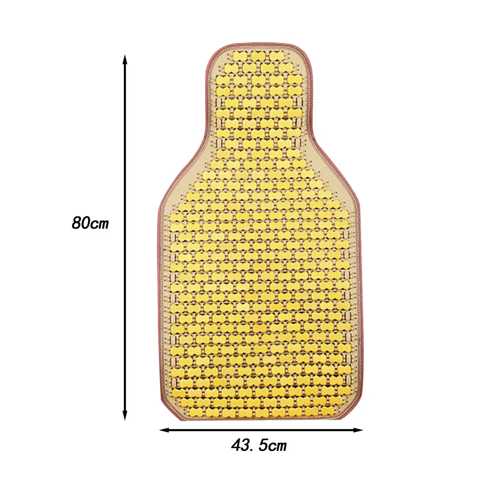 Автомобильная бамбуковая подушка для спинки сиденья охлаждающая задняя крышка