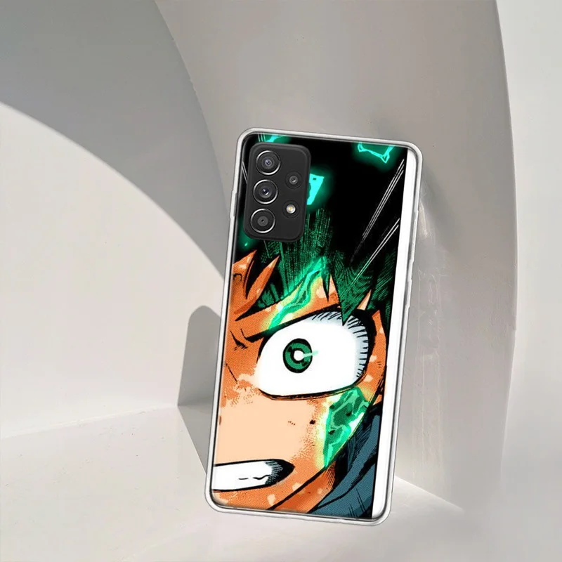 Чехол для телефона Deku Izuku Midoriya My Hero моя геройская Академия Galaxy Note 20 Ultra 10 Lite 9 8 Samsung
