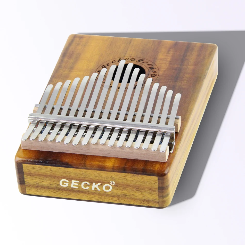 Gecko K17K 17 клавиш Kalimba твердый KOA Африканский большой палец пианино перкуссионная