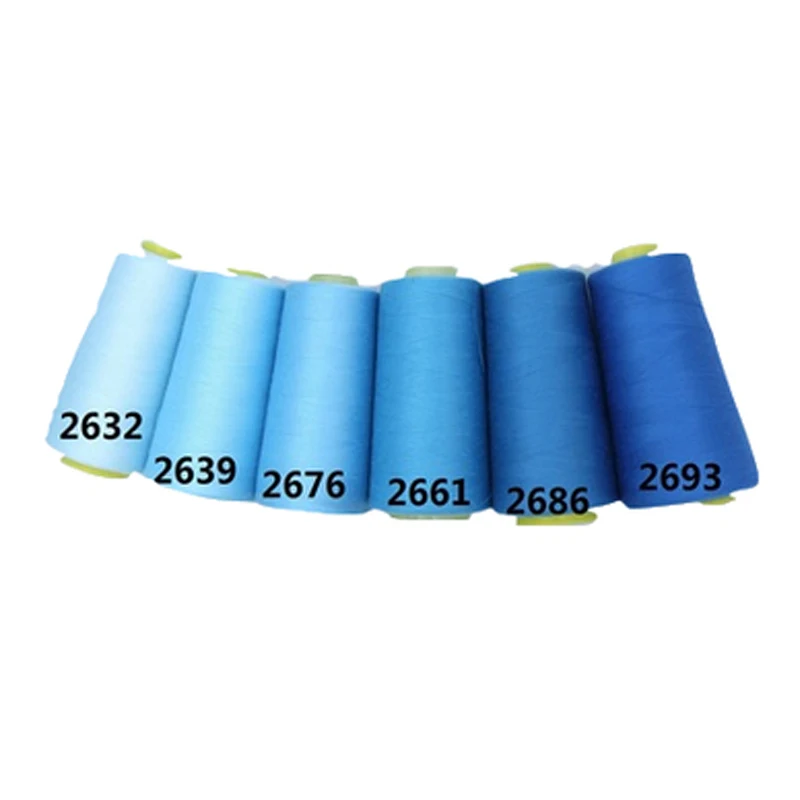 

3000 ярдов 40s/2 высокоскоростная швейная нить, полиэфирная швейная нить, Ручная строка 402, серия коричневого цвета для вышивки