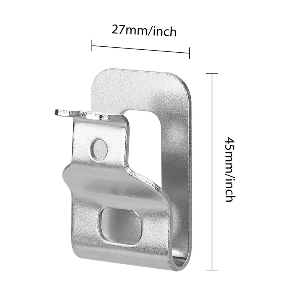 

2x Belt Hook Bit Clip Holder DCD780 DCD980 DCD985 Easy To Install Max DCD771 N131745 Practical To Use Brand New High Grade