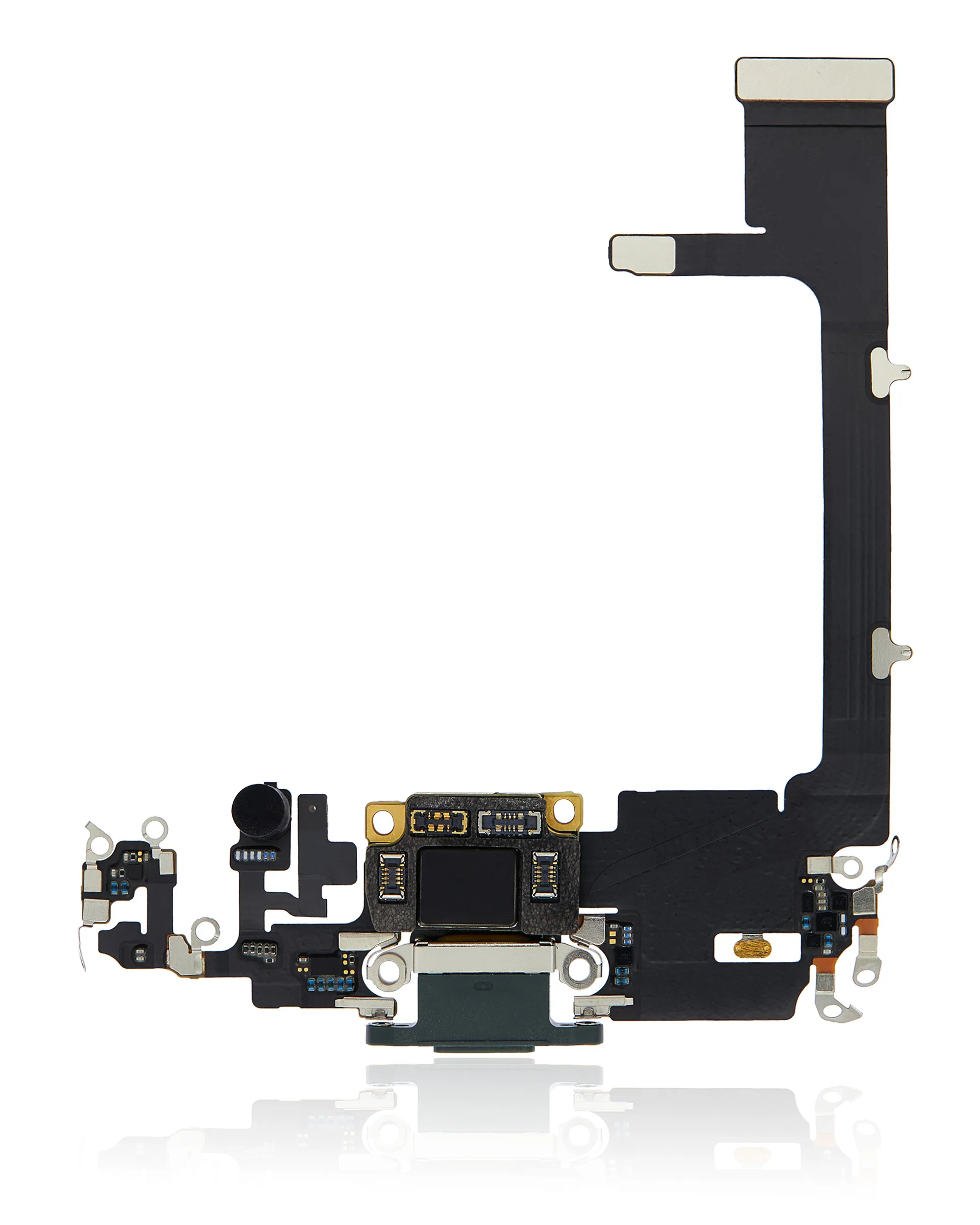 

Гибкий кабель для зарядного порта с заменой платы Для IPhone 11 Pro (OEM) (темно-зеленый)