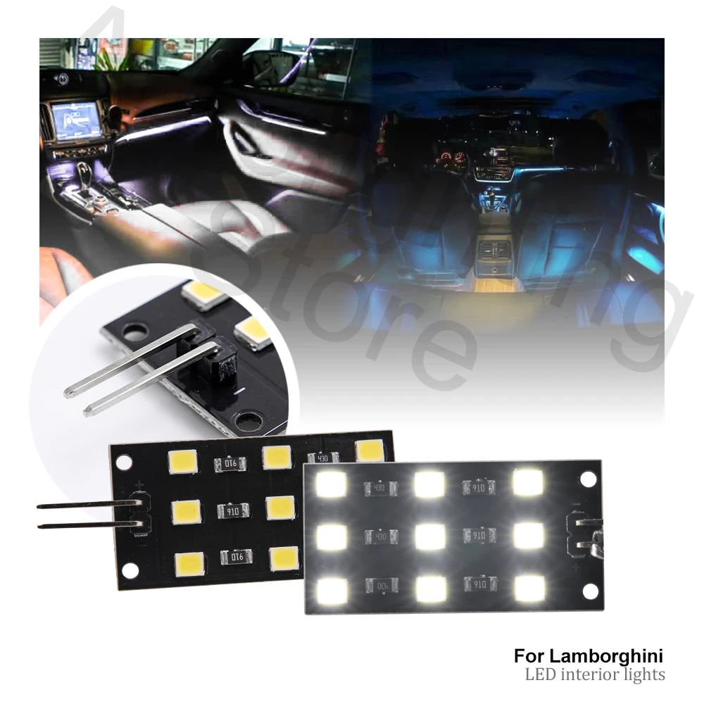 2Pc LED Trunk Footwell Light Interior Boot Indoor Lamp For Lamborghini Urus Aventador LP700 Huracan LP580 Gallardo #4E0947415A