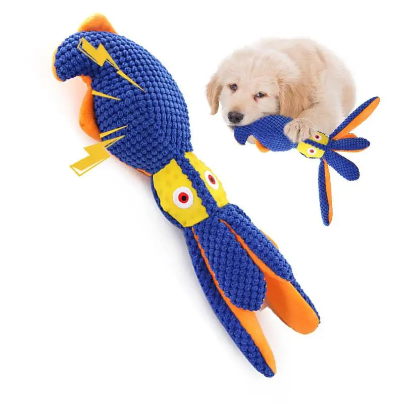 

Pet Octopus Plush Toy Cat Pet Plushie Supplies Toy Portable Plush Pet Chewing Training Toys Dog Squeaky Toys For Small Medium