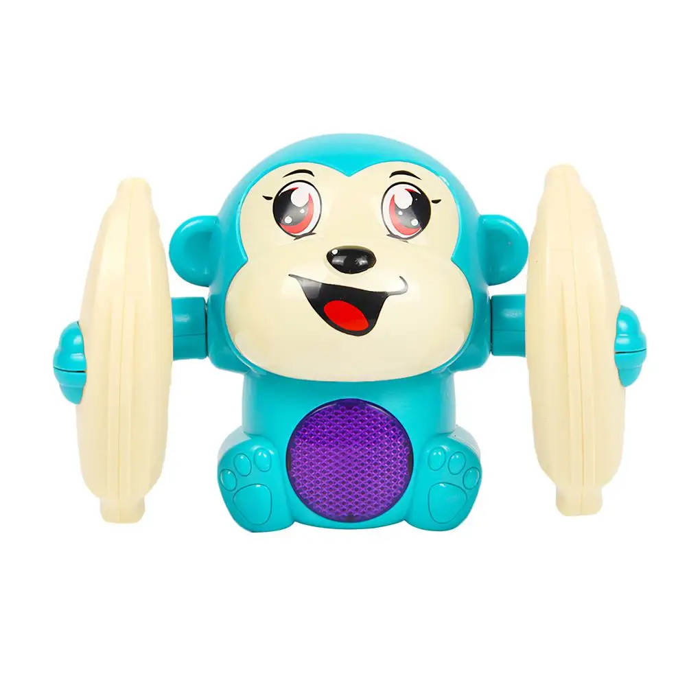 

Electric Tumbling Monkey Toy Induction Music Light Party Favors Kids