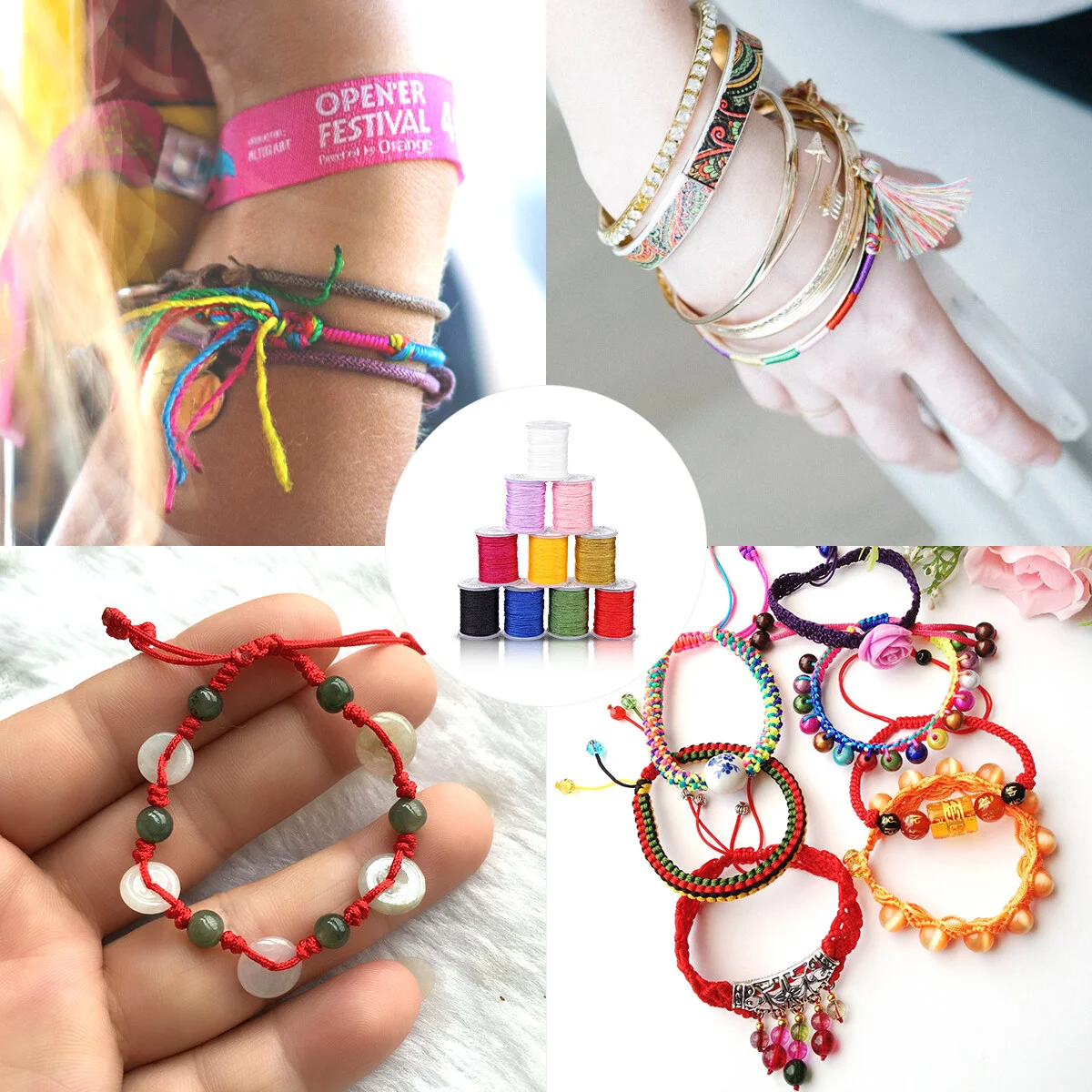 Jewelry Jewellery Making Thread Chinese Beading Cord Knotting Hand Knitting Manual