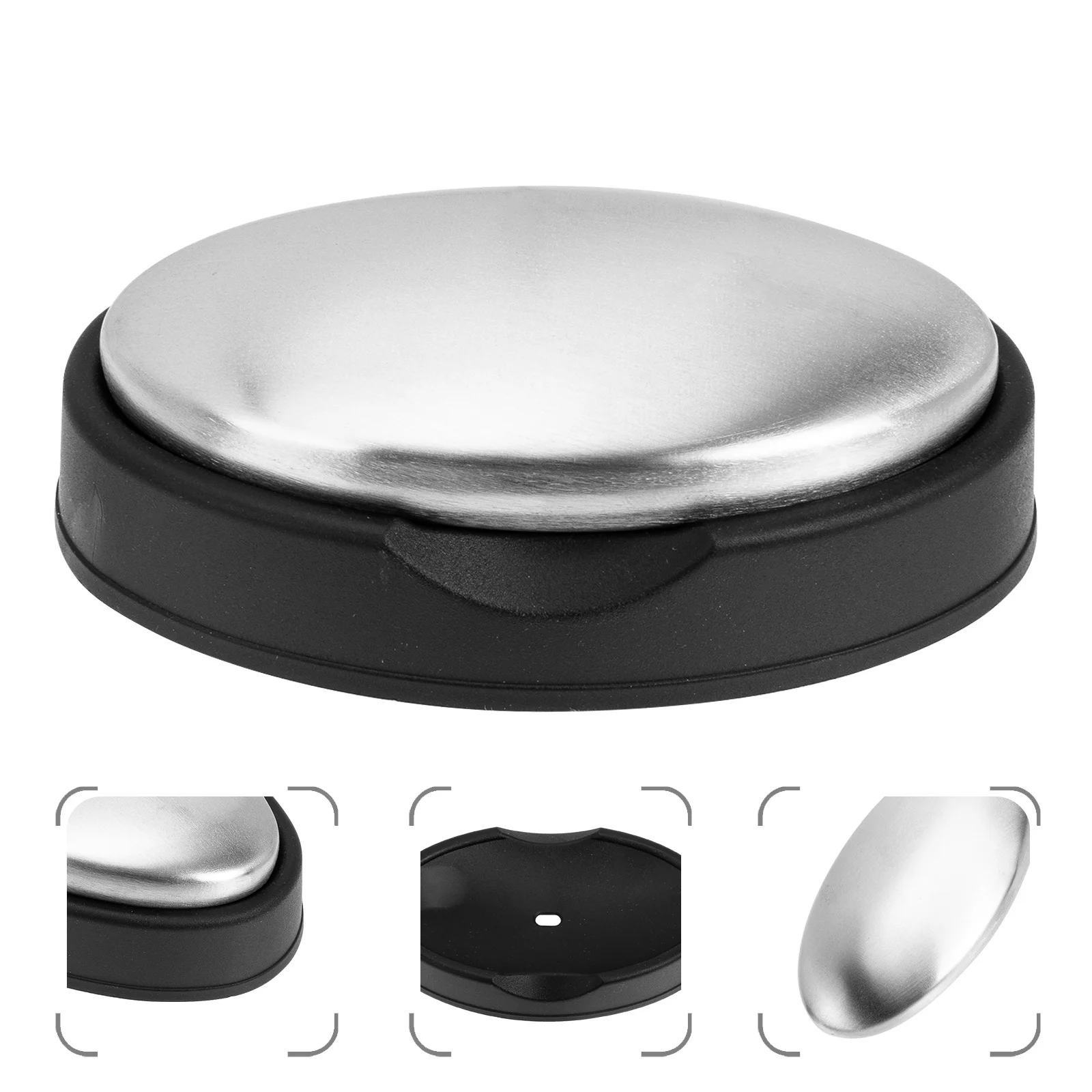 

2Pcs Stainless Steel Soap Odor Remover Bar Soap for Fish Onion Garlic Scents