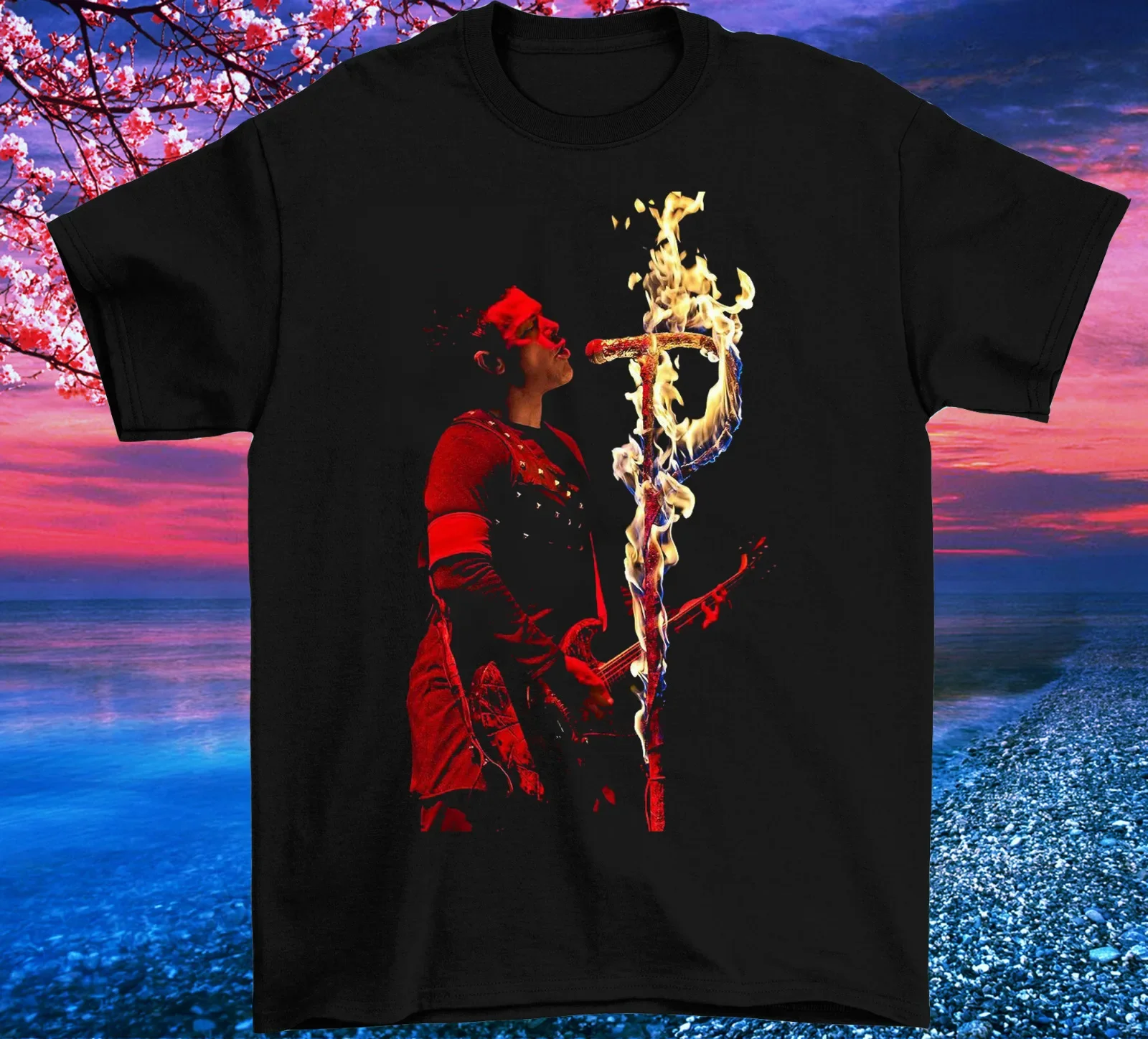 Футболка с принтом Ричард Zven Kruspe размер S M L 234XL Gifl для фаната NL1234