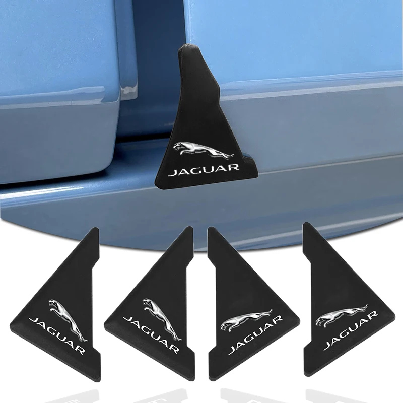 

2pcs Car Silicone Door Corner Cover Anti-collision Sticker for Jaguar Xf Xfl X260 Xe Xel X760 F Pace Sport Type Car Accessories