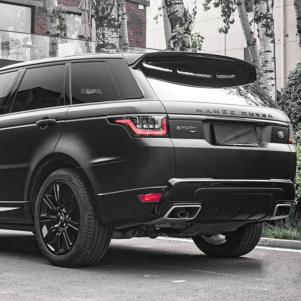 Автомобильная упаковочная пленка матовая черная виниловая без пузырьков