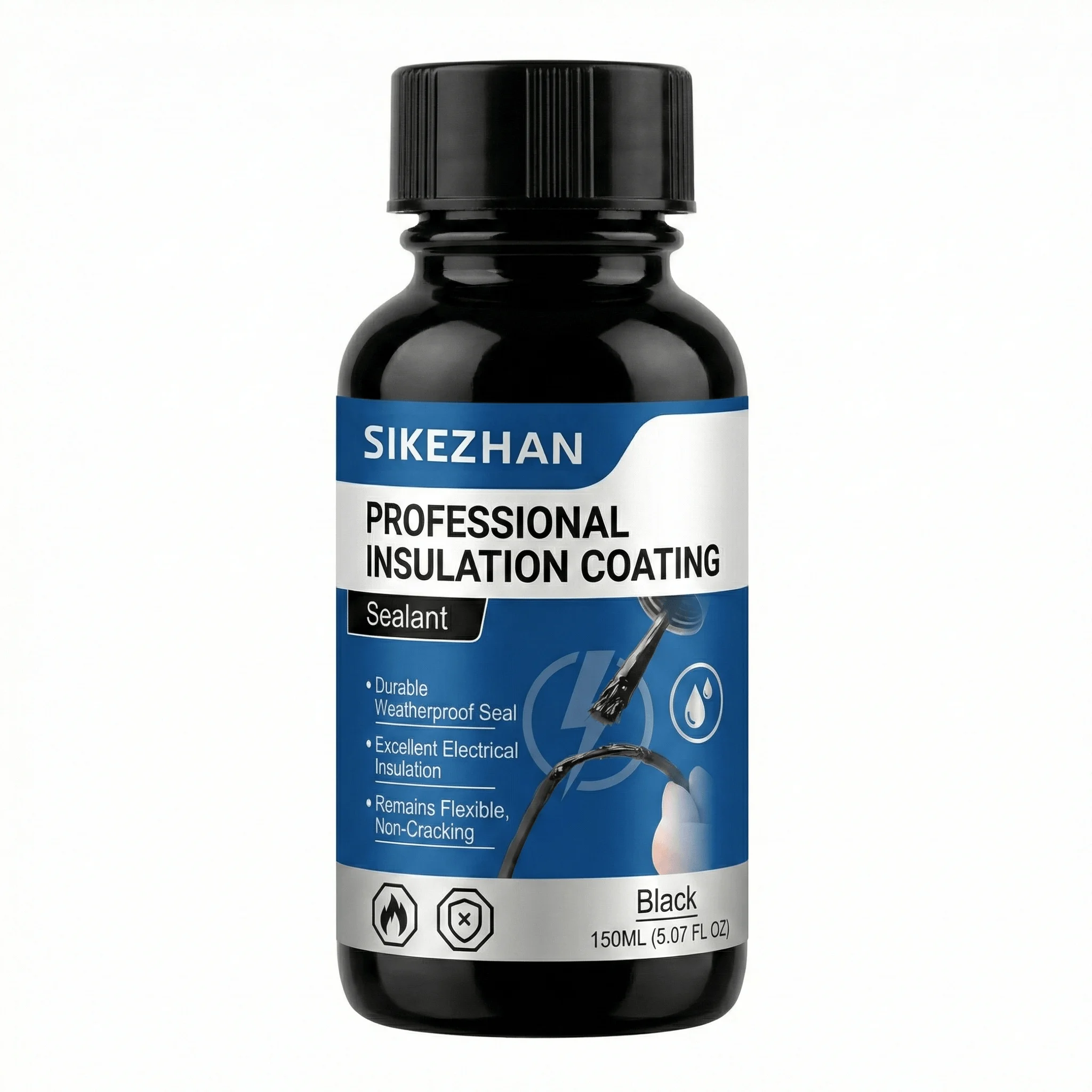 

Жидкая электроизоляционная лента черная