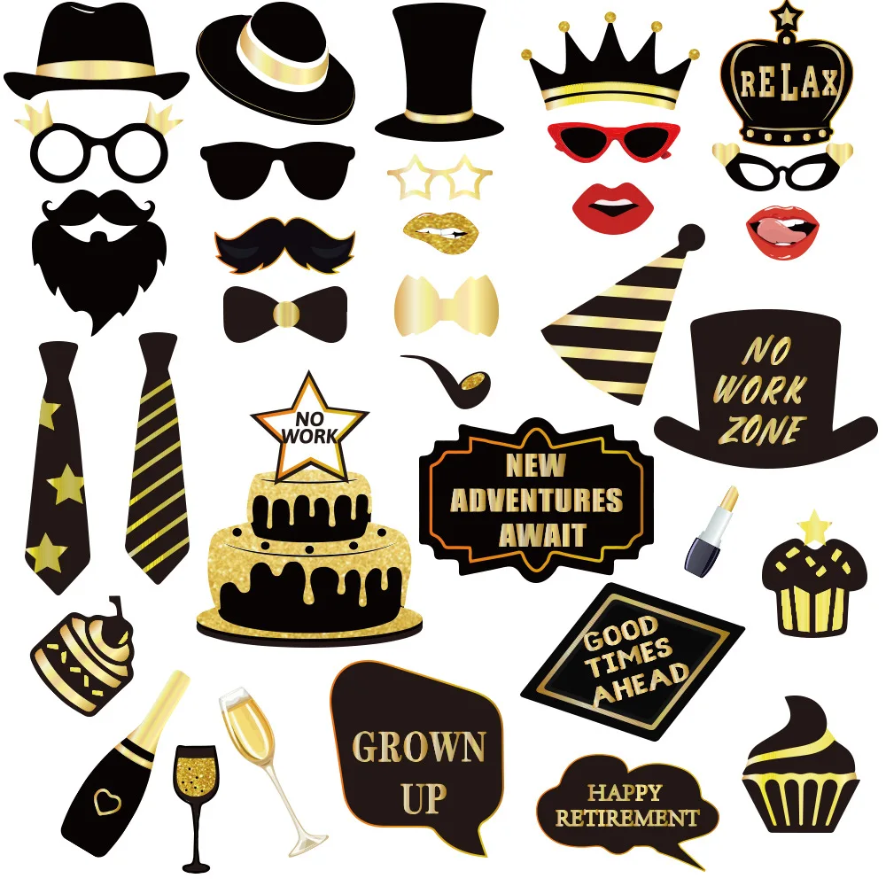 

Тема на день рождения, ручные праздничные принадлежности, украшение, атмосферные очки, торт, пиво, Забавный реквизит, косплей