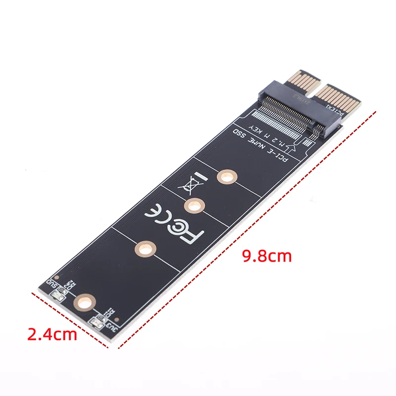 Адаптер PCIe на M.2 NVMe SSD, переходник PCIe x1, разъем M-Key PCI Express для внутренних твердотельных накопителей - F(x) (art.: 3920d4bf62efe) - 3920d4bf62efe