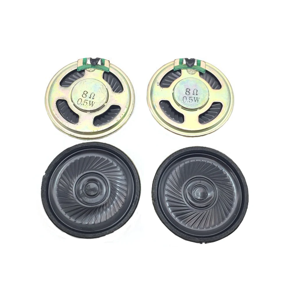 

10pcs 40mm 8 ohm 0.5W Woofer Speaker Small Trumpet Loudspeaker Magnet Speaker hot sale in stock