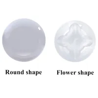 100Set Clear Transparent Soft Silicone Door Handle Stopper Bumper Wall Protector Self Adhesive Sticker Round Muffler Door Plug