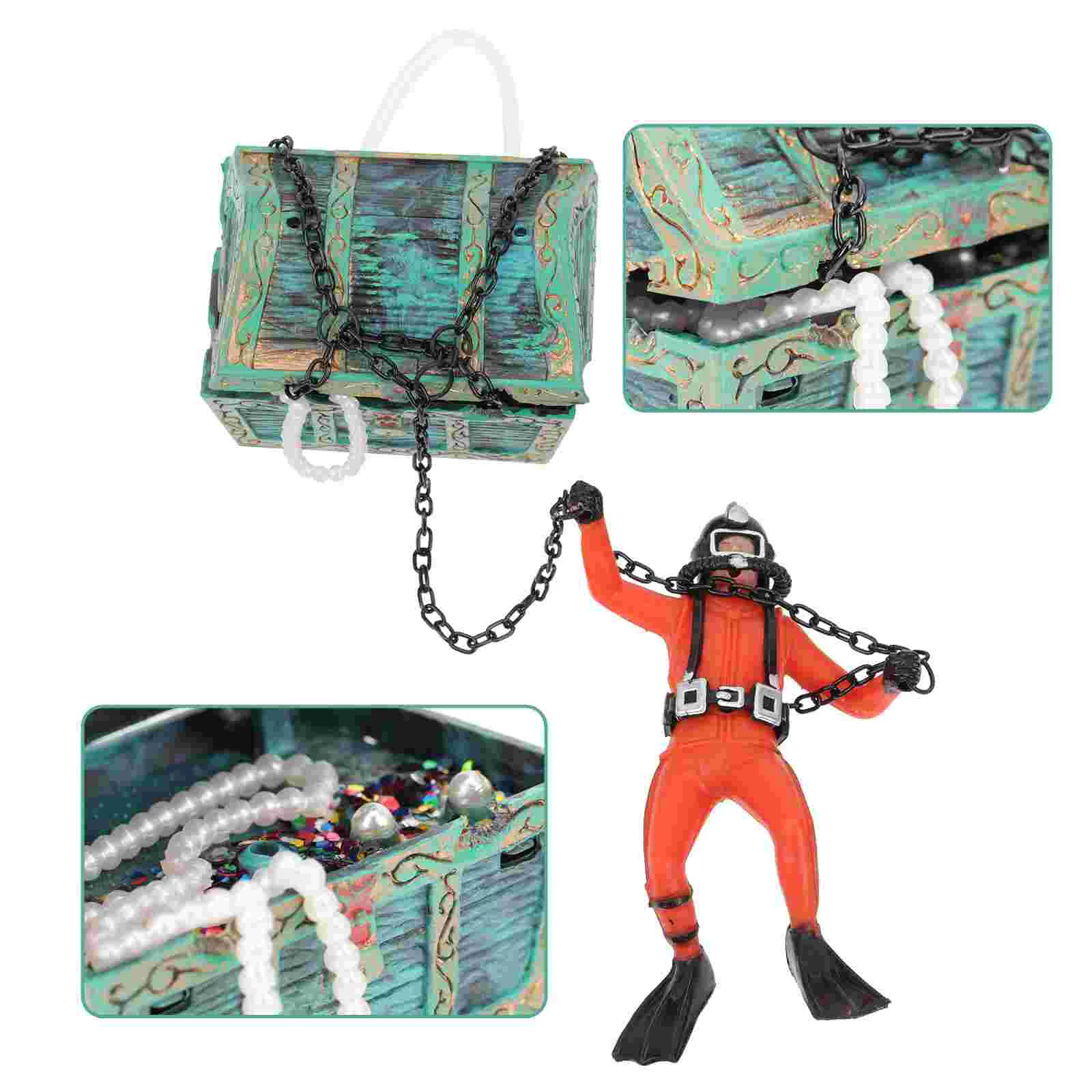 

Уникальное украшение для аквариума, для поиска сокровищ