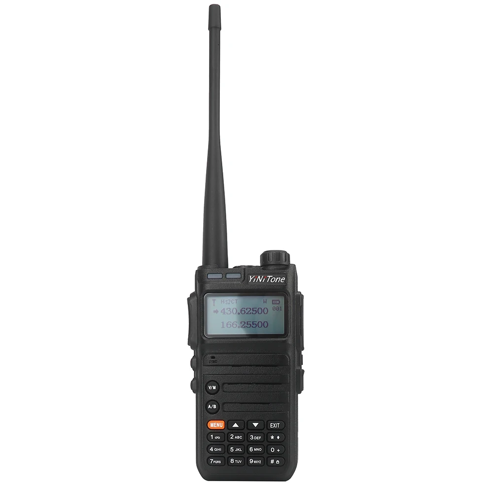 

YiNiTone HT-UV1 dual-segment 136-174/400-520MHz 5W High Power Outdoor Wireless Walkie-talkie