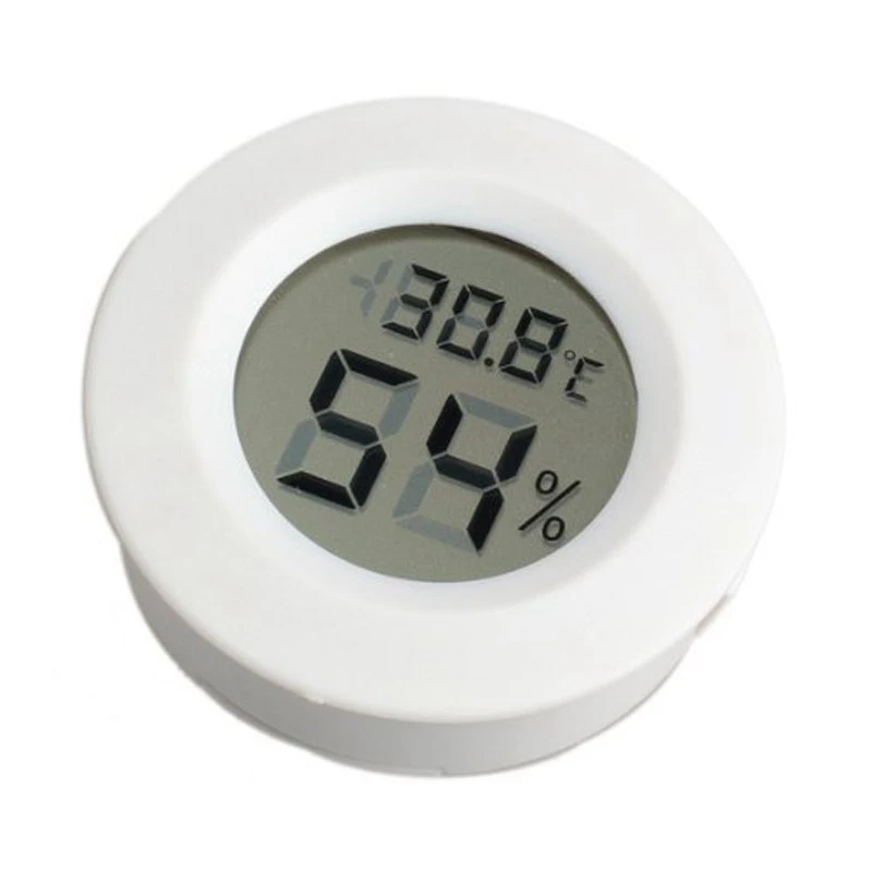

2X Mini Digital Hygrometer Thermometer Hygrometer Celsius (White)