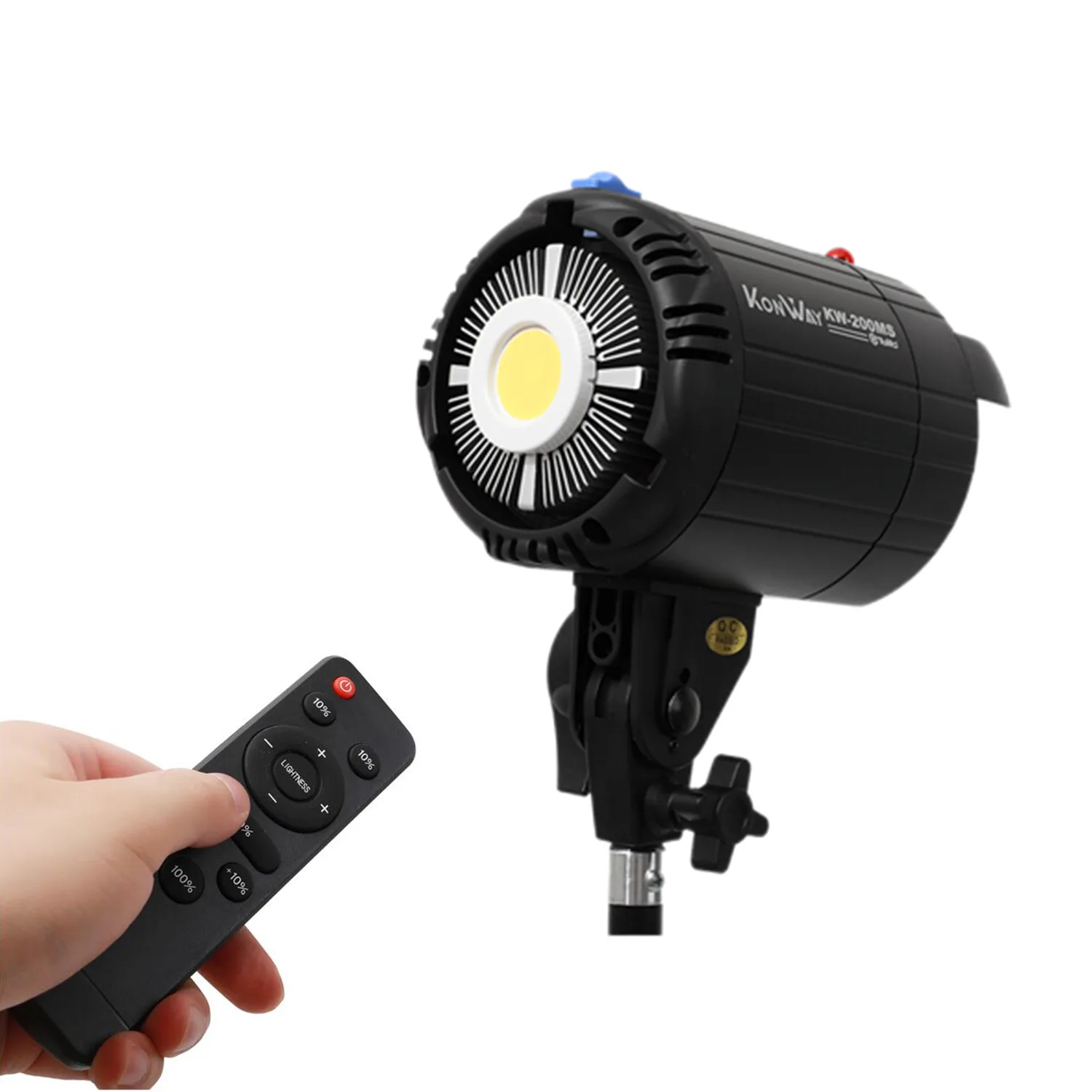 

100W LED Video Light Professional Continuous Light Bowens Mount Photography Stuido Lamp for TikTok Youtube Shooting Portrait
