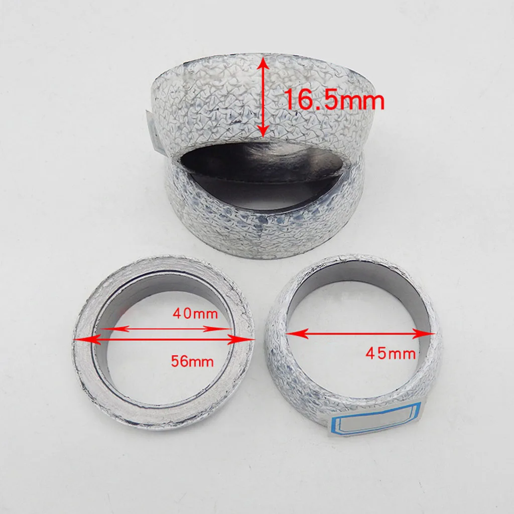 

1 шт., прокладка выхлопной трубы автомобиля, уплотнительное кольцо 35 мм-75 мм, диаметр выхлопной трубы, фланец, пончик, прокладка, уплотнительное кольцо глушителя