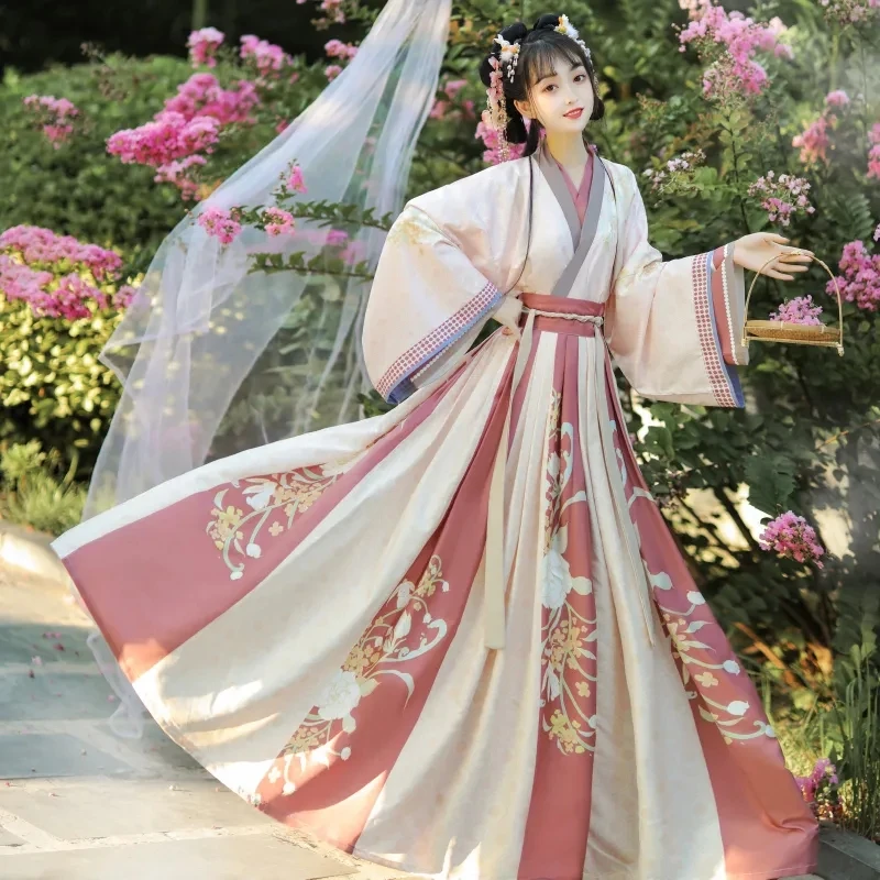 Зеленый китайский стиль Hanfu женский костюм для ролевых игр традиционный