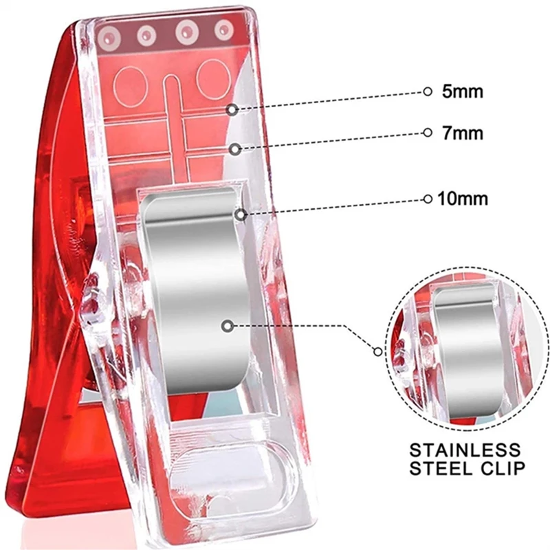 10 шт. зажимы для шитья разноцветные пластиковые в стиле пэчворк сделай сам