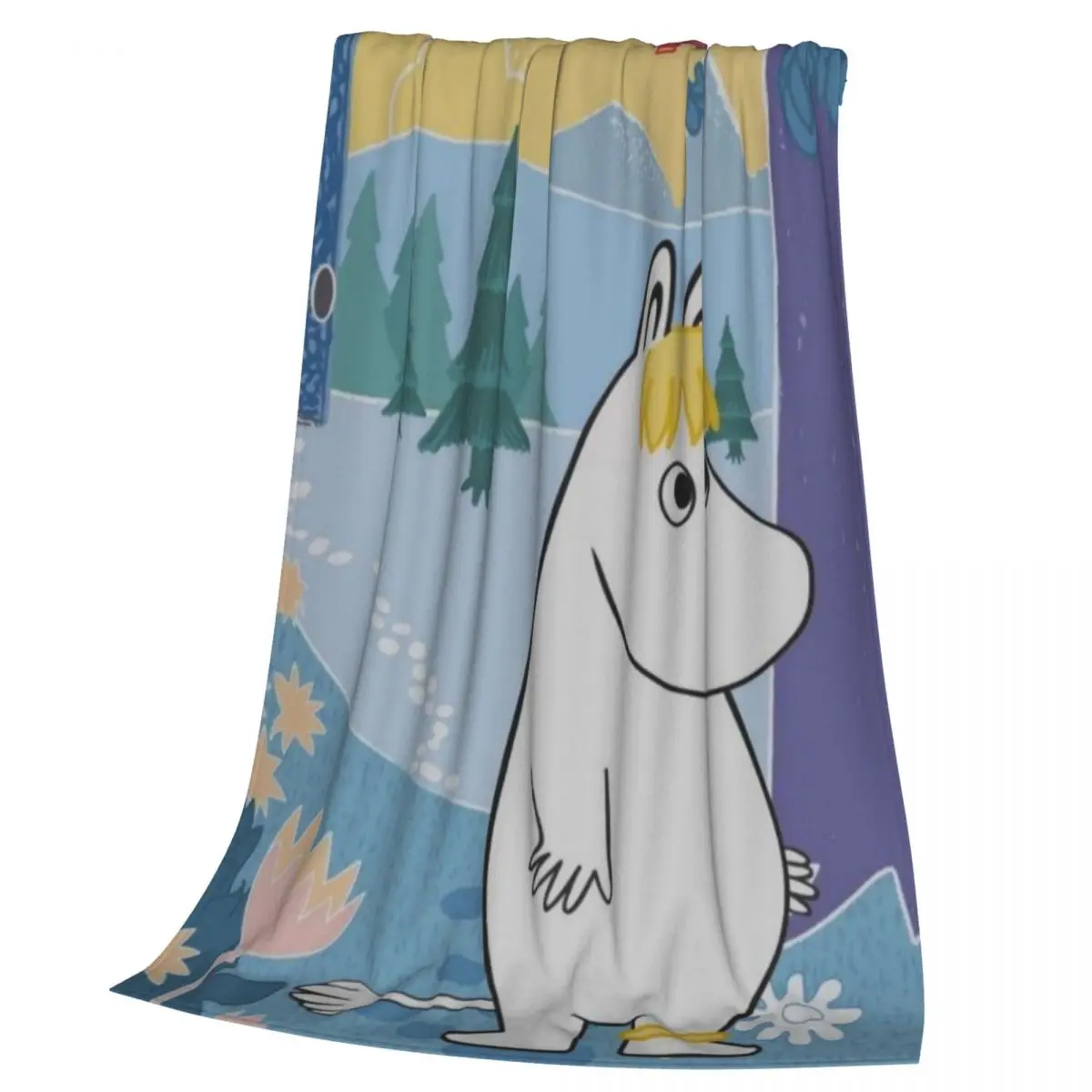 Пушистое детское одеяло Like-M-Moomin диван покрывало для сна уютное фланелевое декор