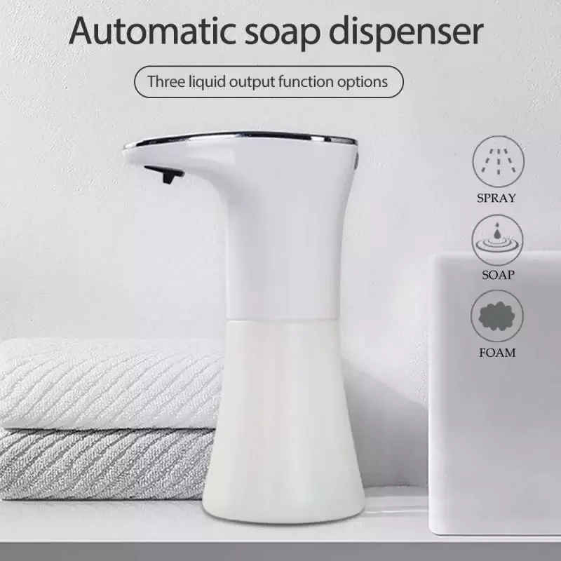 

350ML Automatic Liquid Soap Dispenser Infrared Sensor Soap Dispensador Touchless ABS Soap Dispenser For Kitchen Bathroom