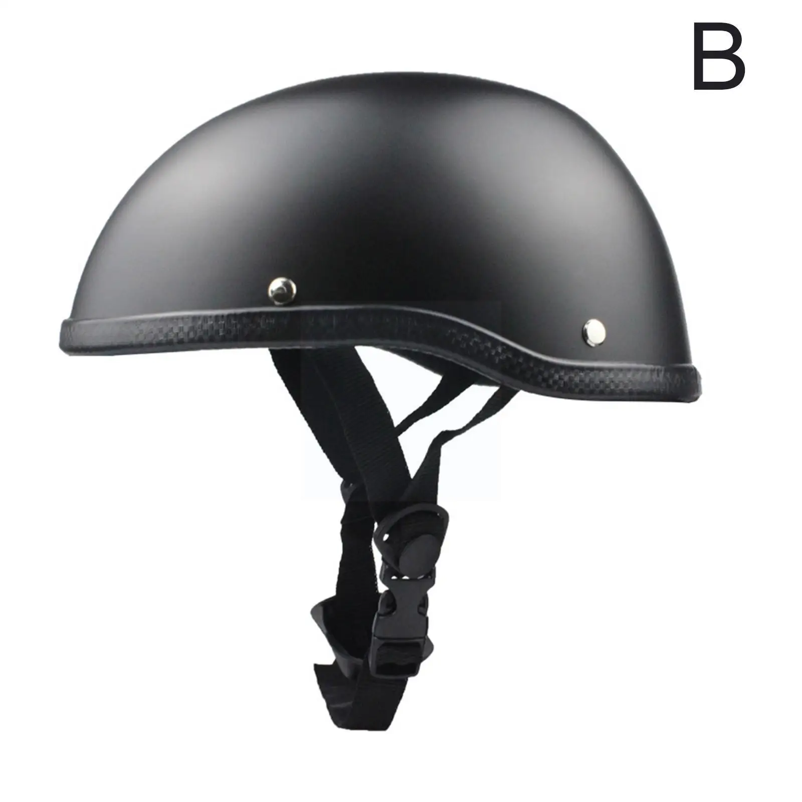 

Half Face Motorcycle Helmet Retro German For Kask Cafe Racer Scooter Cruiser Capacete Approved Helmets Motorcycles Accessor B3K1