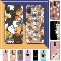 toplbpcs cat cute kitten catling phone case for redmi note 8 7 9 4 6 pro max t x 5a 3 10 lite pro