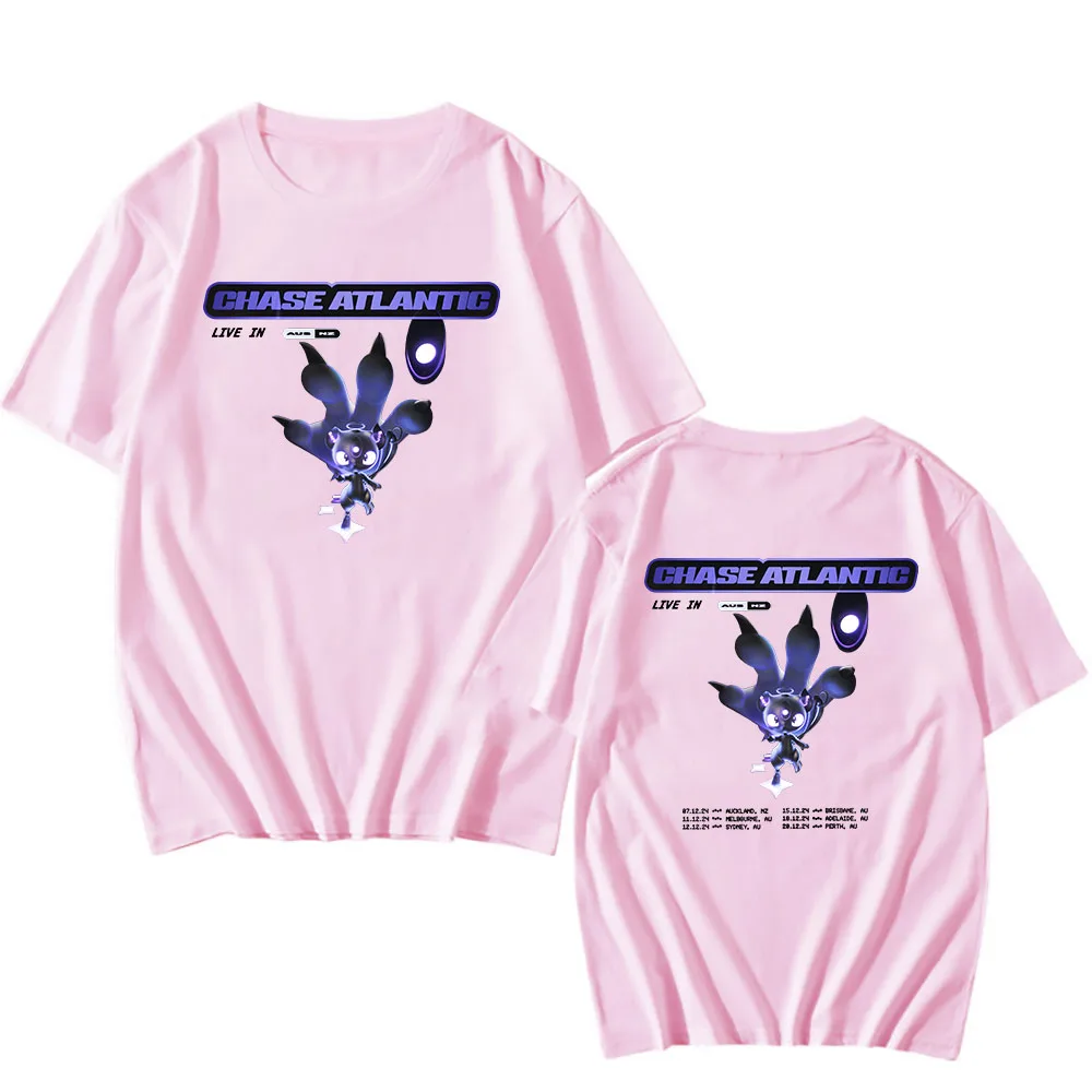 Футболка Band Chase Atlantic хлопковая летняя футболка высокого качества повседневные