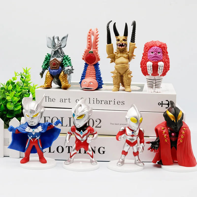 8 шт./компл. аниме Ultraman Converge Motion 10 фигурка Arc Zero Jack игрушки для детей очаровательные