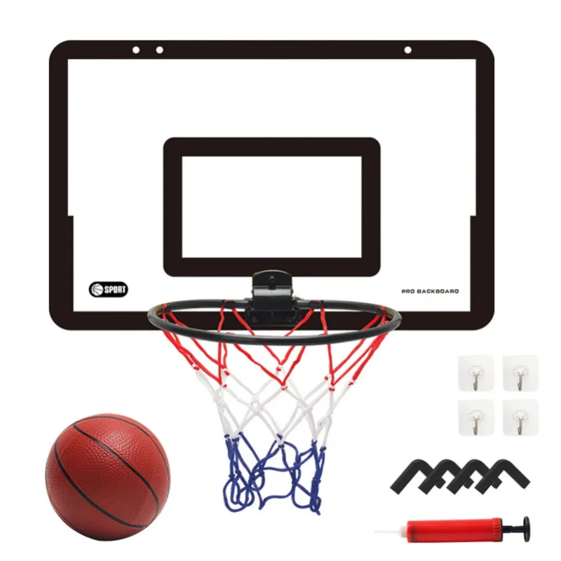 Portable Funny Mini Basketball Hoop Toys Kit Indoor Home Basketball Fans Sports Game Toy Set For Kids Children Adults